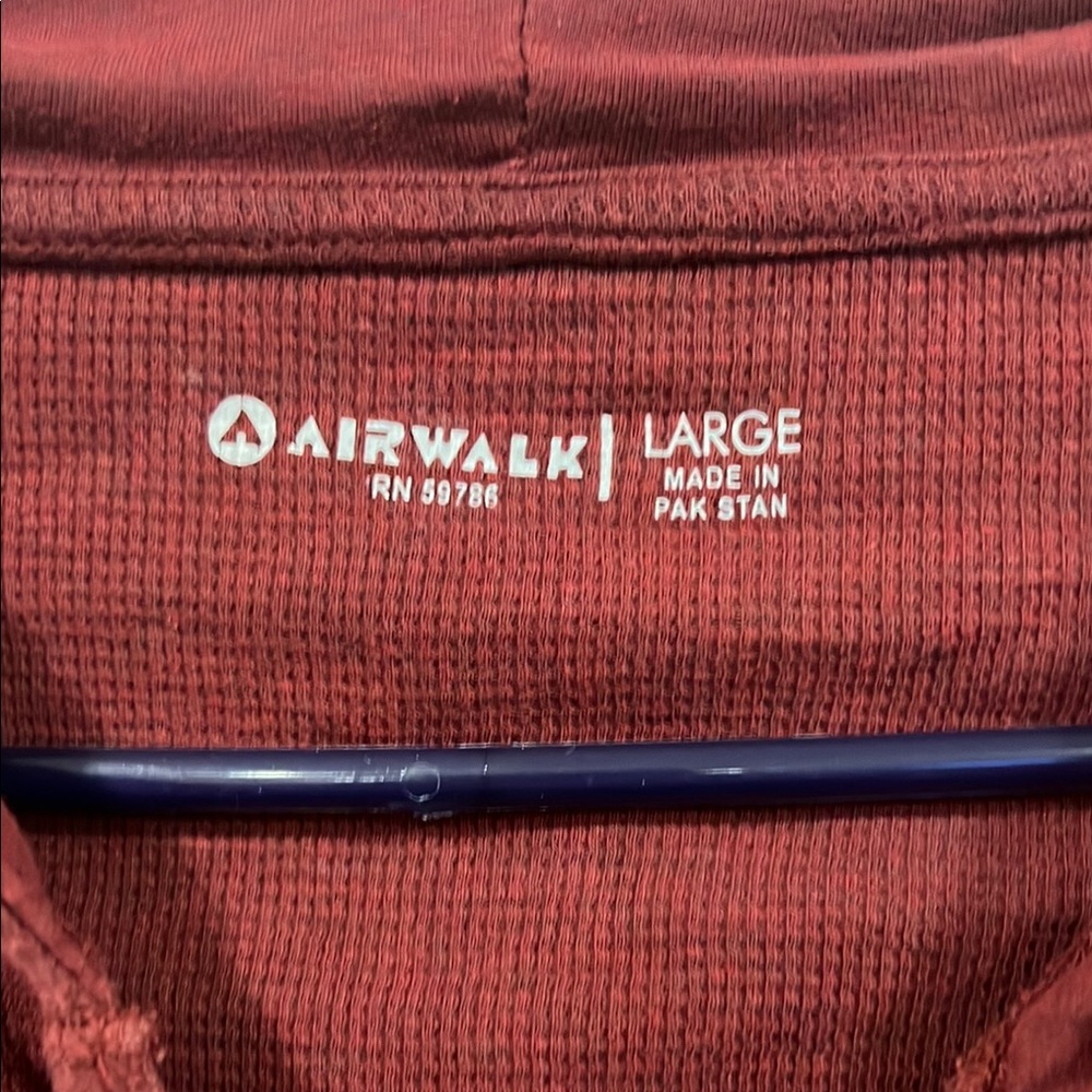 Dark red/burgundy Hooded Sweatshirt - Picture 2 of 6